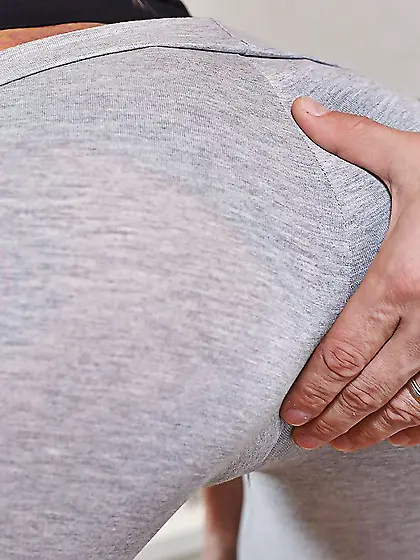 Slutty blond babe Kayla Green gives blowjob before having rough