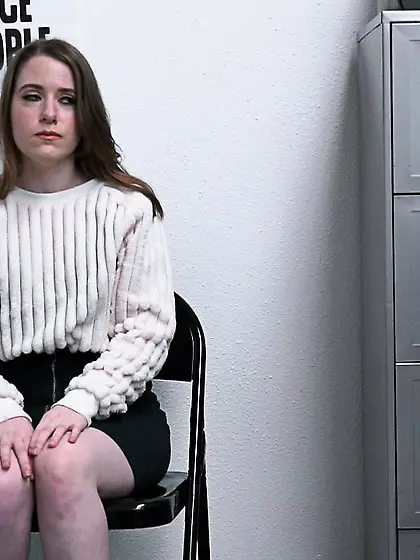 Alice Merchesi gets stripped,  punished,  and fucked by Wrex Olive