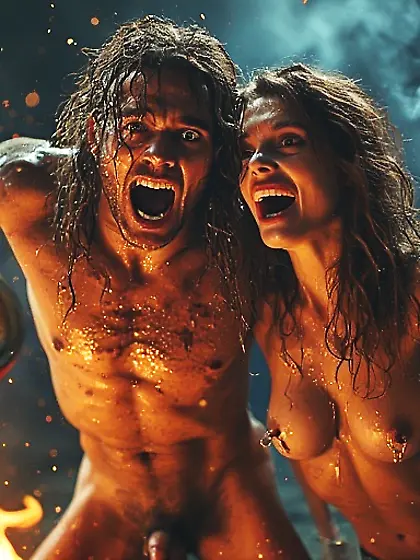 Sexy Women Lighting their Men Up!