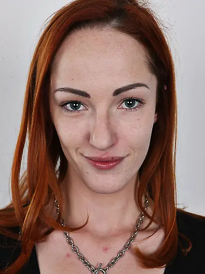 Tight lovely redhead with skinny body wants to be a part of porn