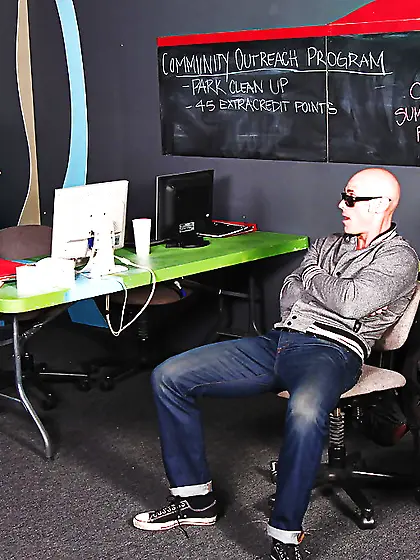 American anal teacher student