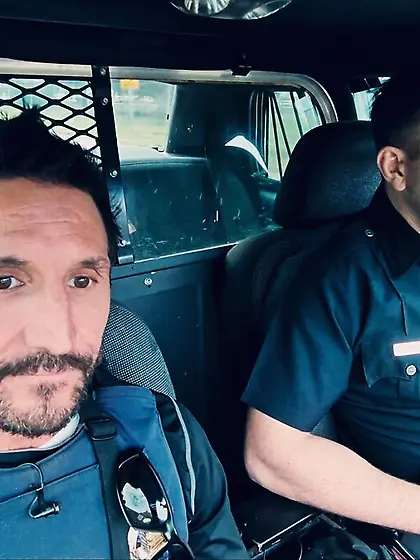 Long-haired blondie dominated hard