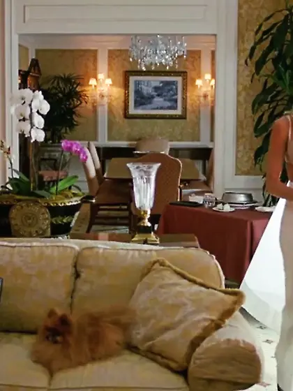 Naked girl transported car