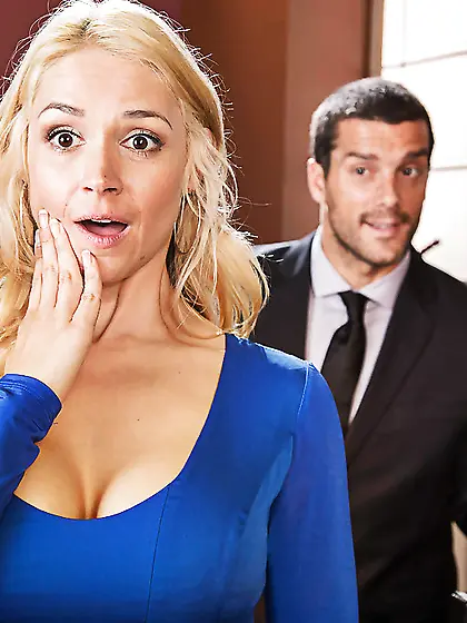 American big tits blonde milf pantyhose