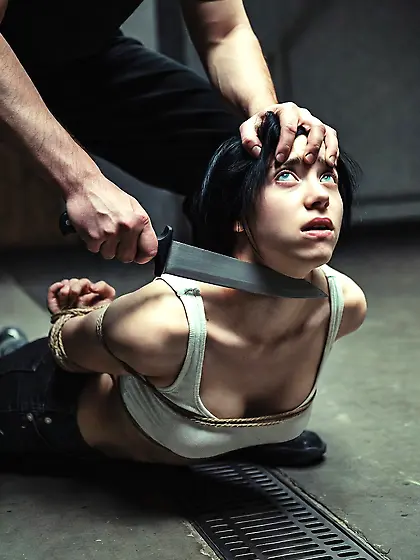 Billie Eilish at the mercy of the butcher