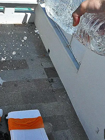 The tattoed body of insatiable Katie King is pierced by the thro