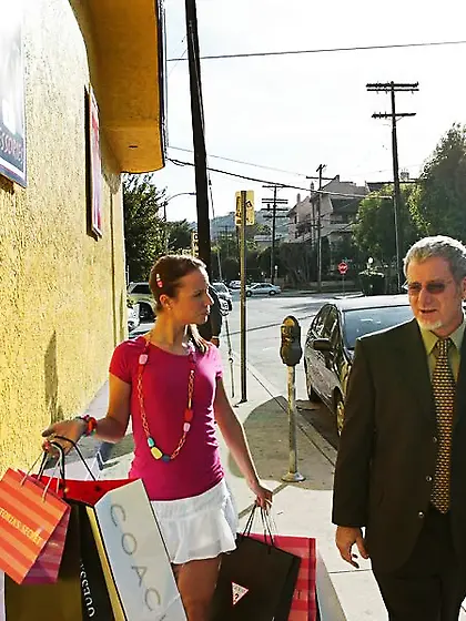 Teen Hannah West in short white skirt and pink t-shirt picked up