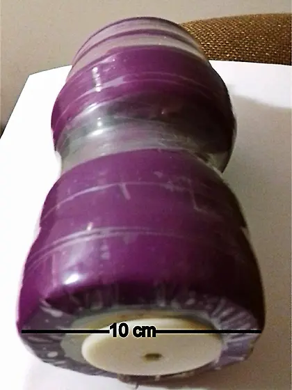 Ania Trans z korkiem analnym.