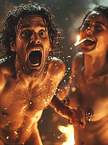 Sexy Women Lighting their Men Up!