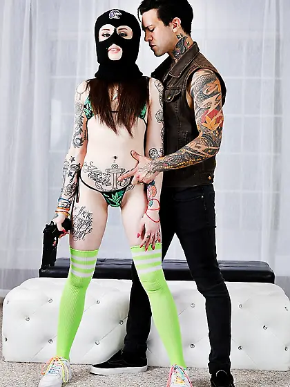 Emo tit redhead teen