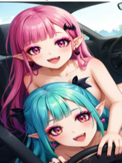 My art i created monster girls united