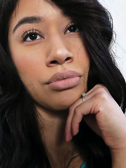 Hitting my friends Latina sister guts