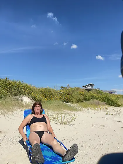 Michael P.  Gay Trans CD beach near Fort Travis TX