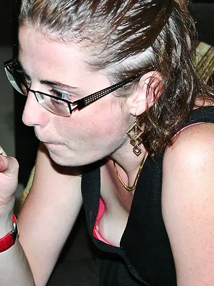 oops downblouse flashing caught 8