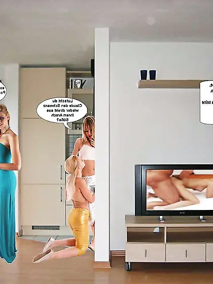German Cuckold Captions -Cheating Damsels- Deutsch