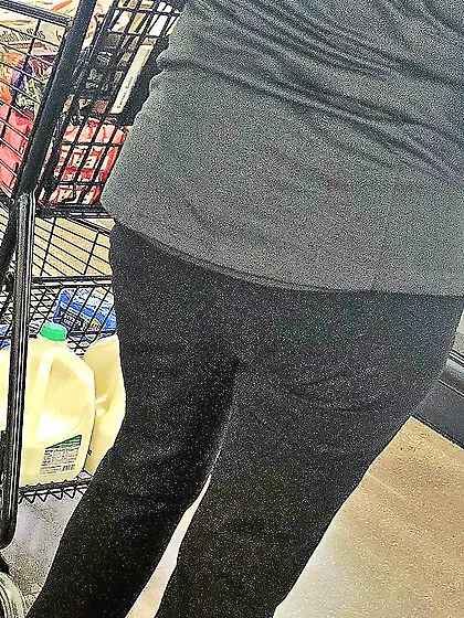 Fat ass at the store