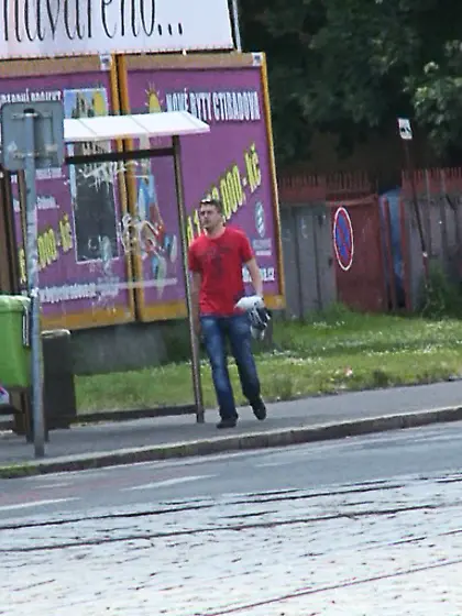 Brunette glasses sucks dick