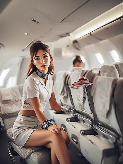 Not Virgin Airlines! Slave Flight Attendants