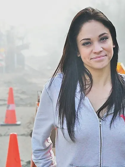 Hot big tits teen babe