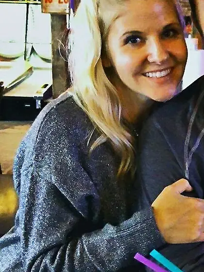 Regan was proud to show off her tits