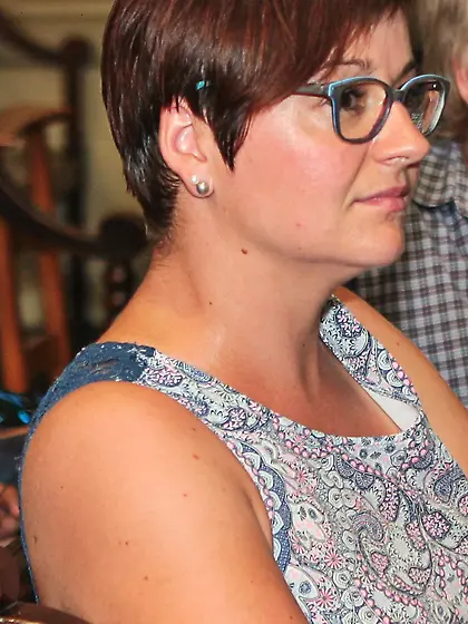 Aurélie sexy mother,  sperm face