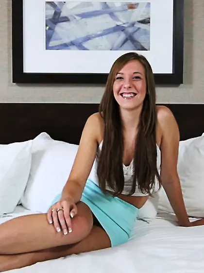 Perky brunette teen pov