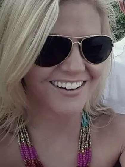 Regan was proud to show off her tits