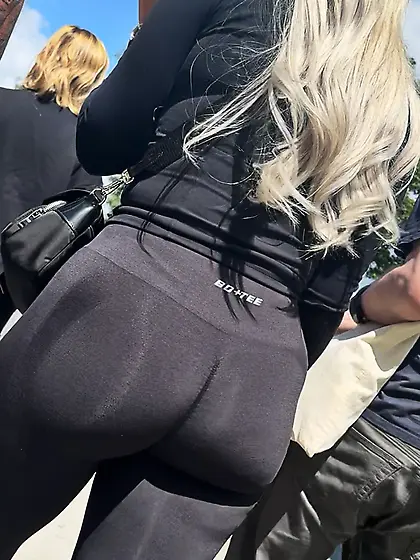 Hot Blonde Spandex