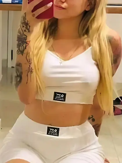 Curious wife's friend selfie