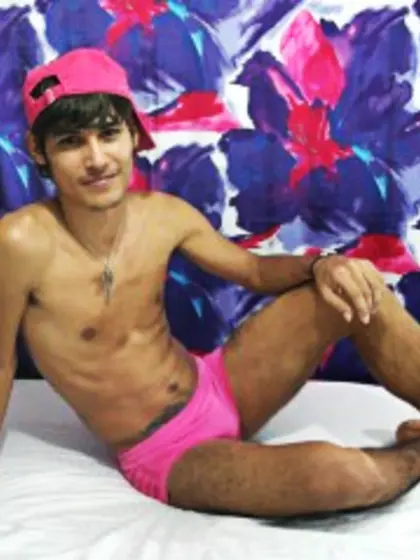 Brunette Young Man Dylan Love Balls/Beads.