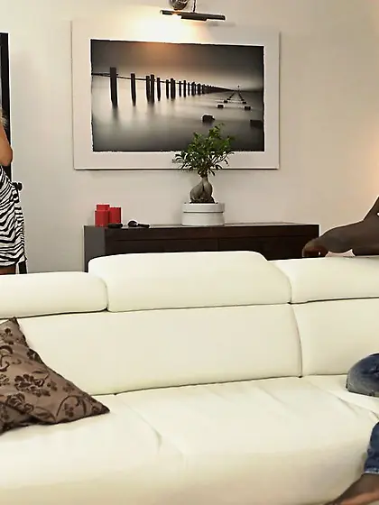 Blonde teen innocent interracial