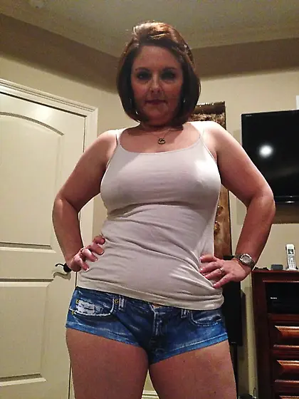 White tank and panties