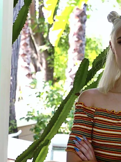 Petite blonde teen pegged hard by horny mom