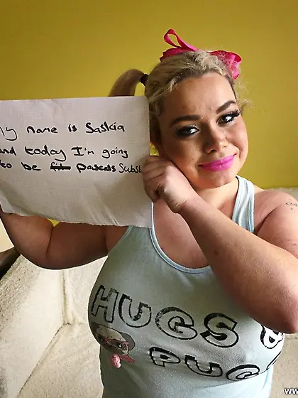 Blonde plumper big naturals