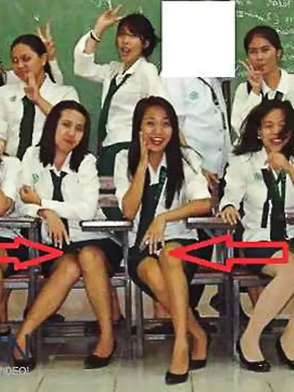 Boso Upskirt HRM Students Fatima University Novaliches