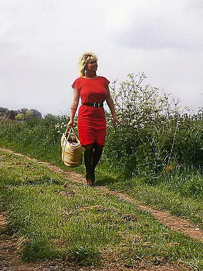 Banging blonde steaming hot