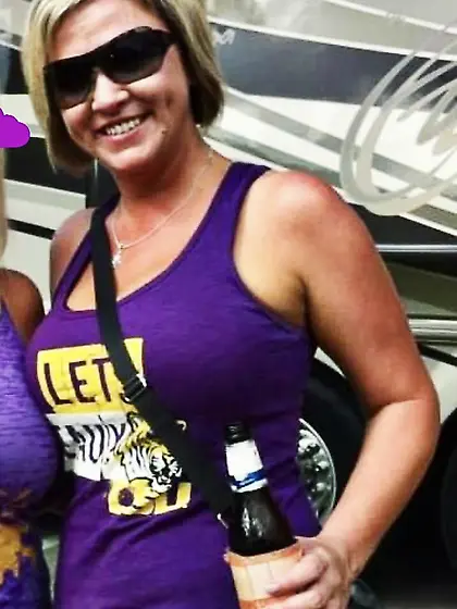 Wonder if Amanda’s husband saw this grope