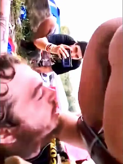 I drink a strangers piss in public