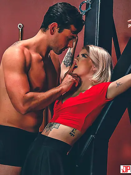 Dani Jensen and Arya Fae take turns getting their eager pussies