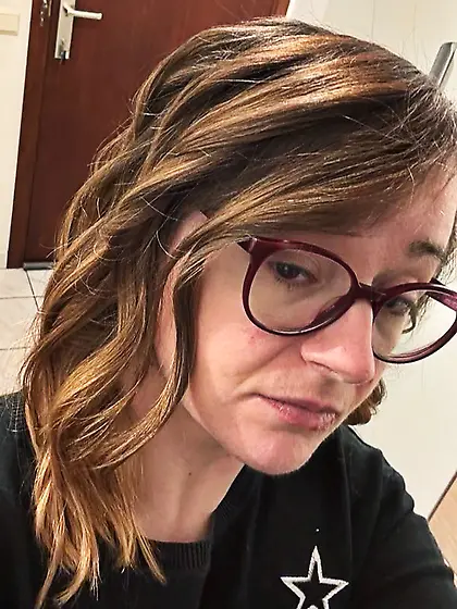 Aurélie sexy mother,  sperm face