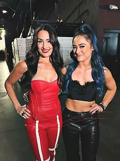 Nikki Bella and Lyra Valkyria