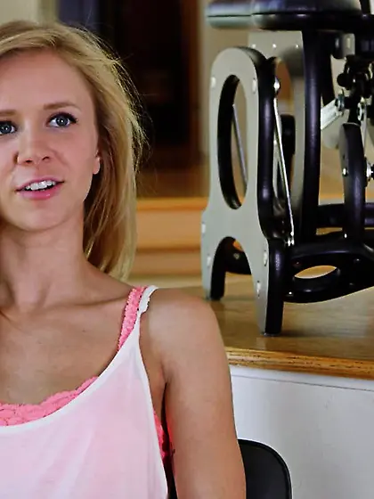 Dirty petite blonde teen