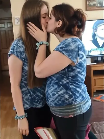 Me and my sisters making out