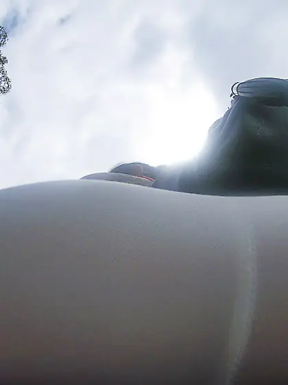 Sweaty cycling in the sun leads to bathtub...