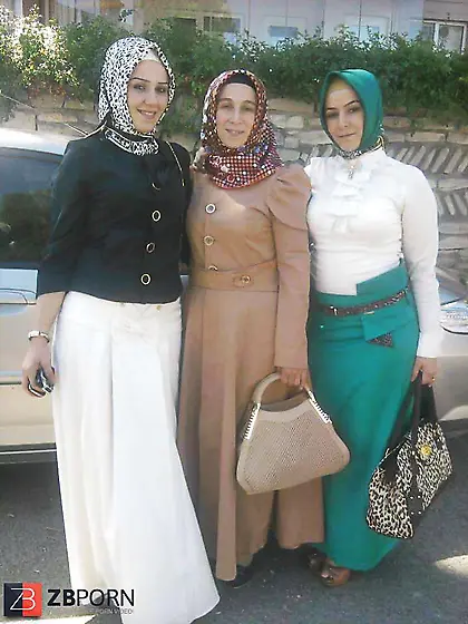 Turkish arab turbanli hijab asian mini