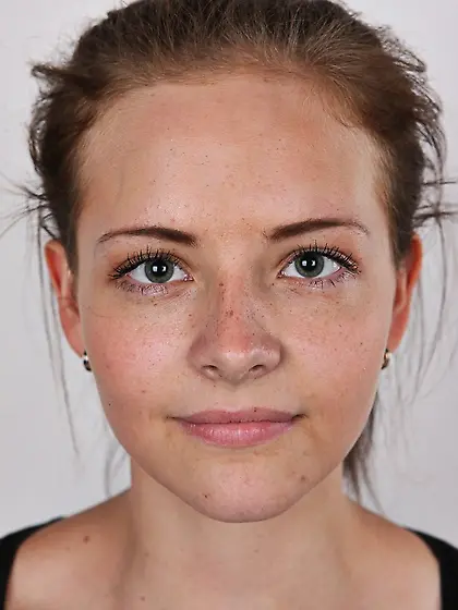 Young european teen amateur