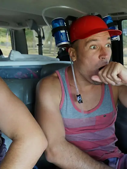 Tanned blonde with a round booty gets banged in POV by a hung gu