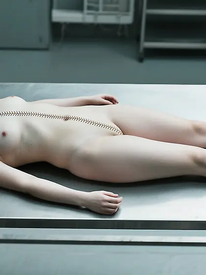 Polina after her autopsy