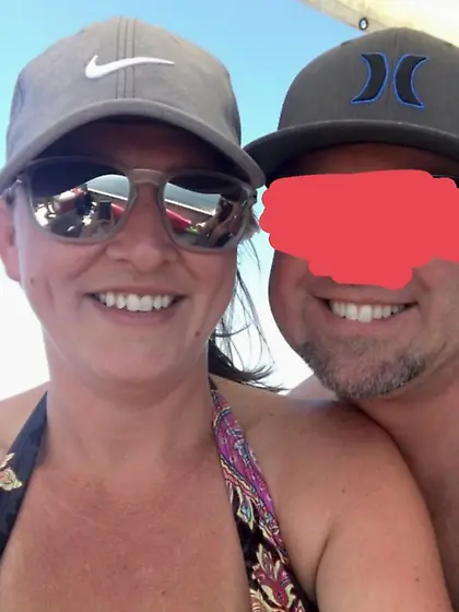 Wonder if Amanda’s husband saw this grope