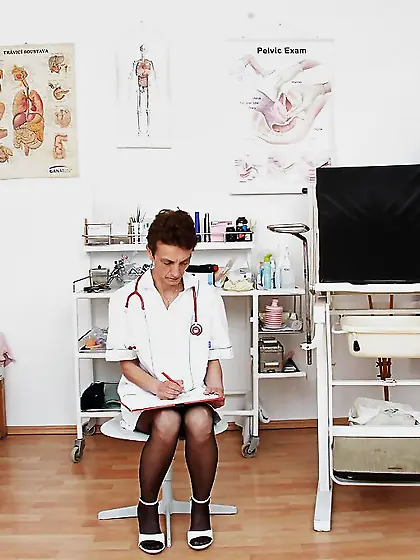 Mature naughty head nurse